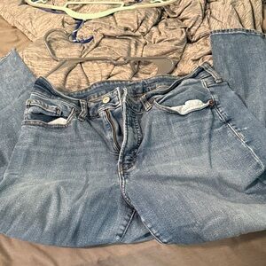 Old Navy Women's High Rise Jeans - Light Blue